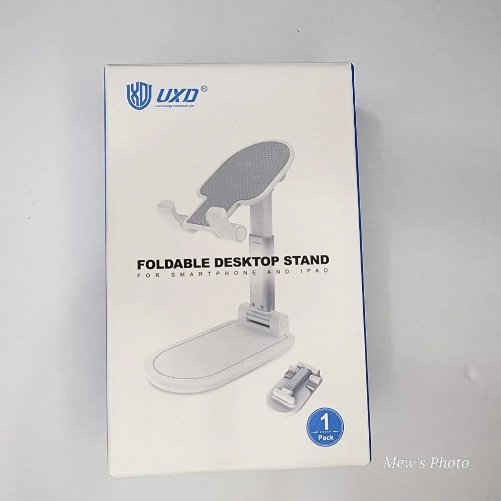 Foldable Desktop Stand for Smartphone and iPad